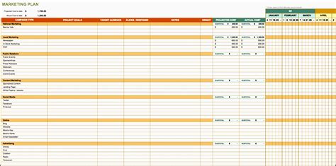 11 Tactical Marketing Plan Template Sampletemplatess Sampletemplatess