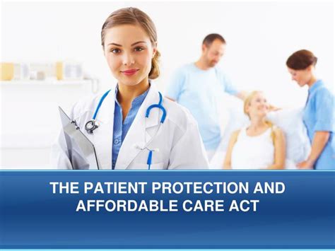 Ppt The Patient Protection And Affordable Care Act Powerpoint
