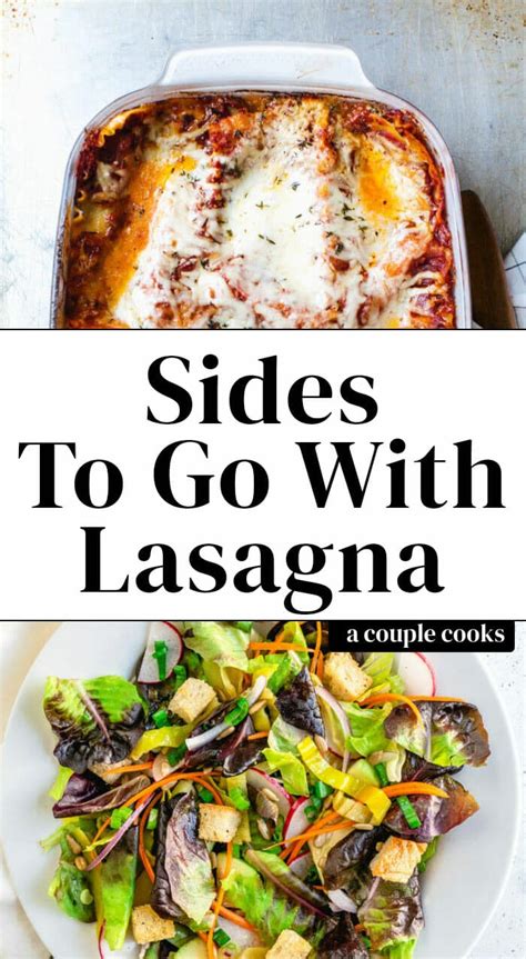 10 Best Sides To Go With Lasagna A Couple Cooks