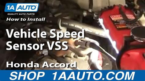 How To Replace Vehicle Speed Sensor Honda Accord Youtube