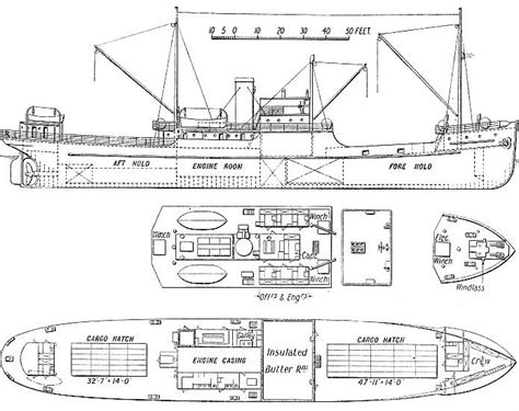 Australian Coastal Cargo Ship Model Boat Plans Cargo