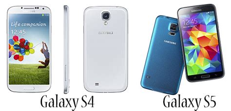 Samsung Galaxy S5 Vs Galaxy S4