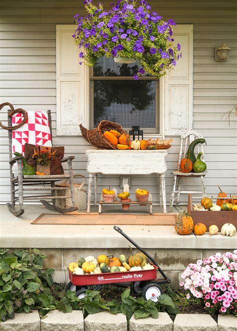 Fall Porch Decorating Ideas Shelterness