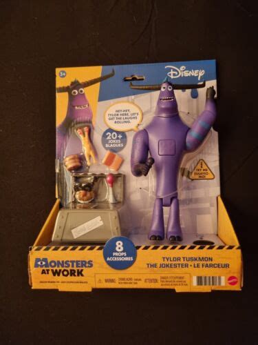 Disney Pixar Monsters Inc At Work Tylor Tuskmon The Jokester Figure
