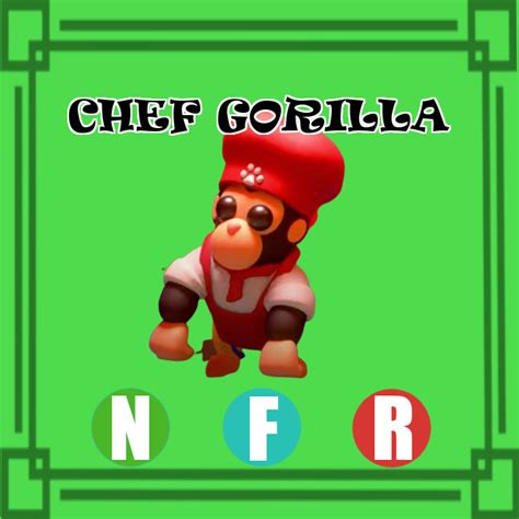 Chef Gorilla Neon Fly Ride Adopt Me Buy Adopt Me Pets Buy Adopt Me