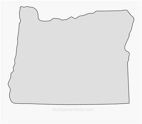 Oregon State Outline Png Free Transparent Clipart Clipartkey