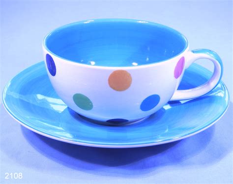 Whether you enjoy tea or coffee you are probably pretty familiar with coffee cups and how useful they are. Whittard Polka Dot Cappuccino Coffee Cup and Saucer - SOLD ...