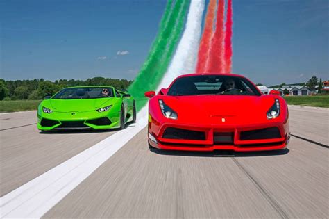 Ferrari E Lamborghini Eccellenze Italiane Unite Contro Il Covid 19