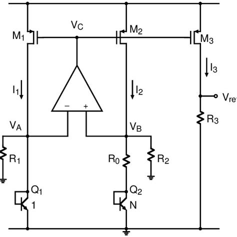 Schematic Of The Proposed Bandgap Circuit Download Scientific Diagram