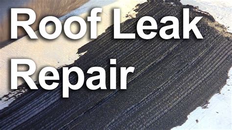 Fix it in 5 steps: Roof Leak Repair, Fix a Leaking Roof - GardenFork - YouTube