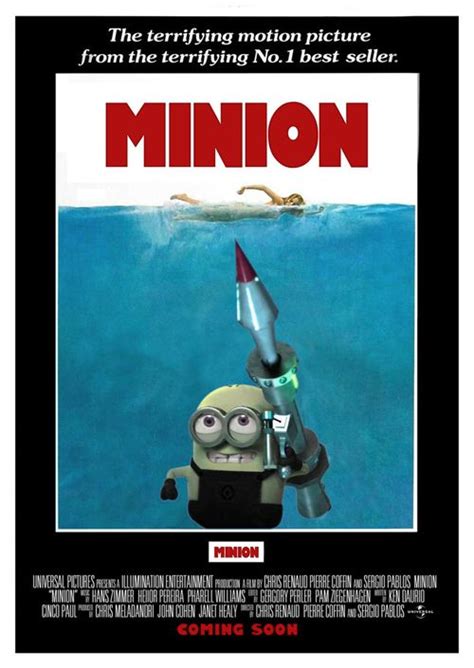 Despicable Me 2 Minions Minion Movie Minion Art Jaws Movie Poster