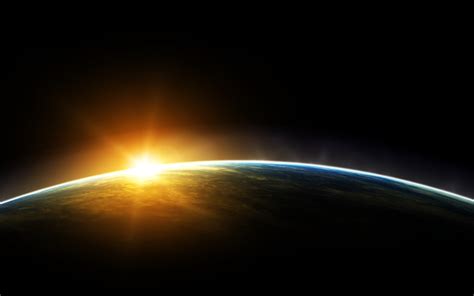 Sunrise Earth From Space Explore The Secrets Of The Universe Hd