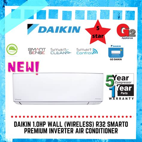Daikin Hp Wall Wireless R Smarto Premium Inverter A Series
