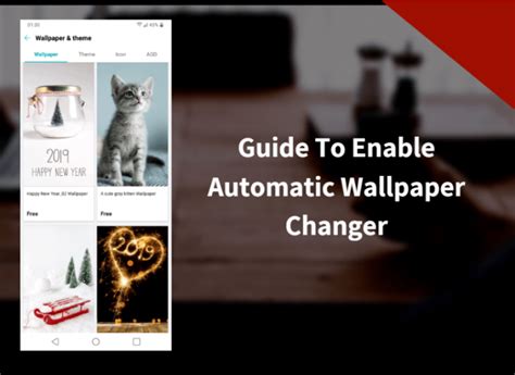 Guide To Enable Automatic Wallpaper Changer For Android