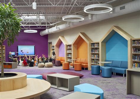 Inspiring Elementary School Library Designs Education Snapshots