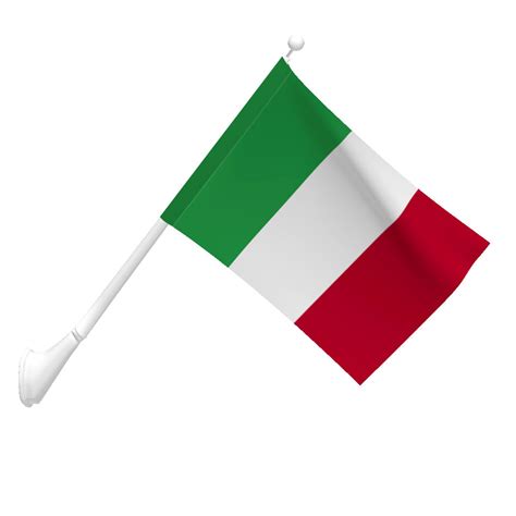 Polyester Italy Flag Light Duty Flags International