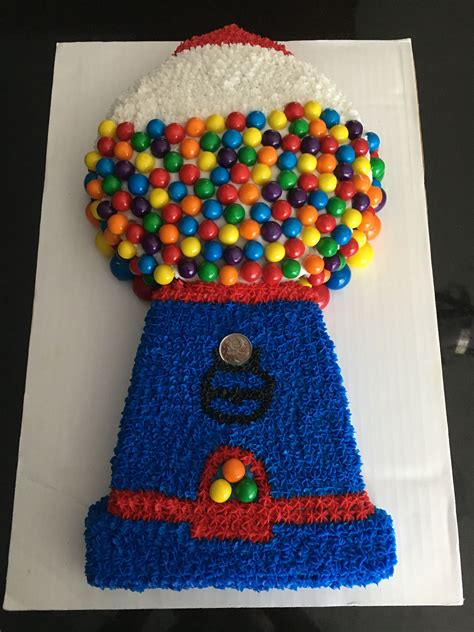 Bubblegum Machine Cake By Creations By Heather Bubble Gum Machine