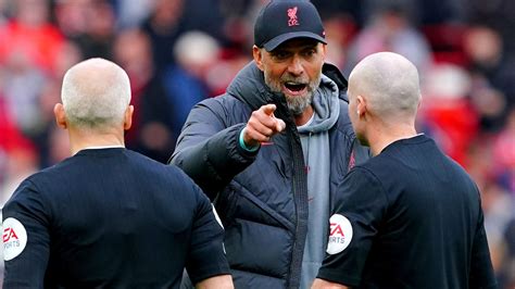 Fa Told To Hit Liverpool With A Points Deduction After Jurgen Klopps Referee Claims And