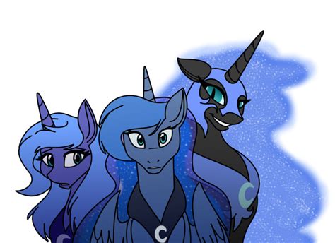 Princess Lunanightmare Moon Evil Alicorns Fimfiction