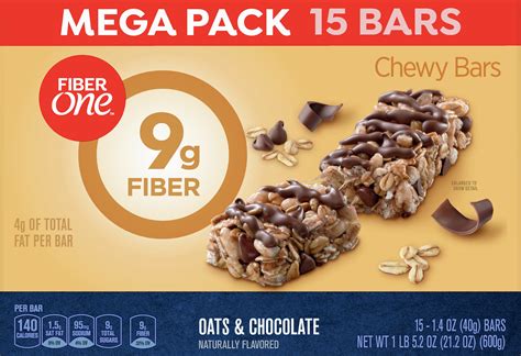 free 2 day shipping on qualified orders over 35 buy fiber one chewy bar oats and chocolate