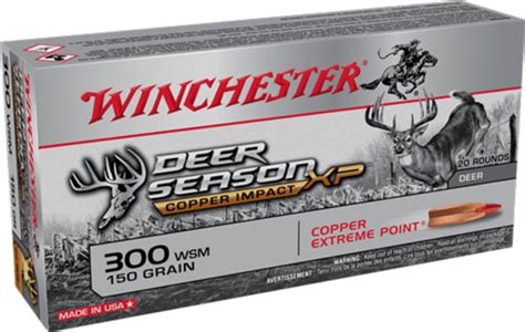 Winchester Deer Season Xp Copper Impact 300 Winchester Short Magnum