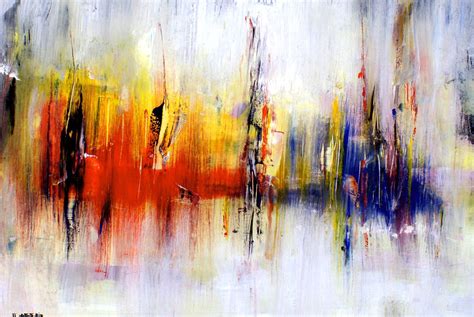 Abstract Art Painting Colorful Artworks Classic