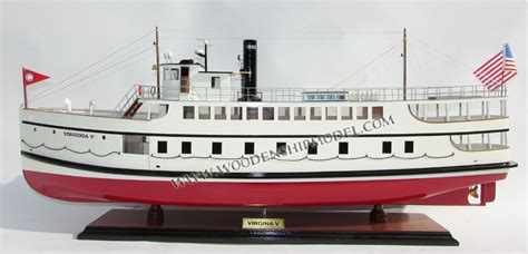 Virginia V Steamship Model