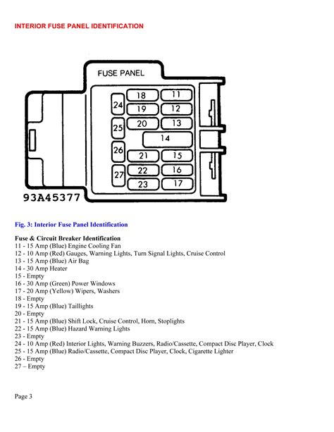 Fuse box diagram (location and assignment of electrical fuses) for mazda protege (2000, 2001, 2002, 2003). DIAGRAM Mazda B2300 Fuse Box Diagram FULL Version HD ...