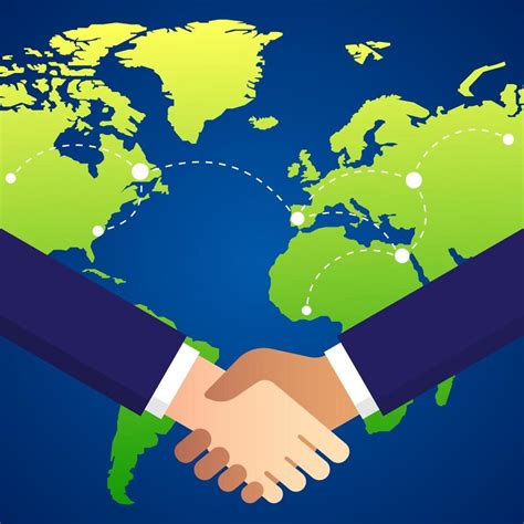 International Business Cooperation And Partnership Illustration 273901