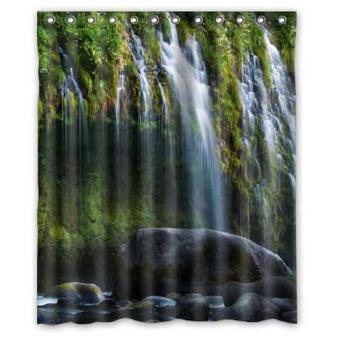 Hellodecor Usa Waterfalls Stones Mossbrae Falls California Nature
