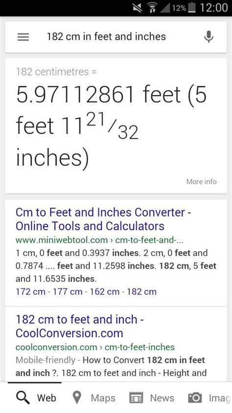 182 Cm To Feet And Inches 🍓human Height Conversion Chart Conversion