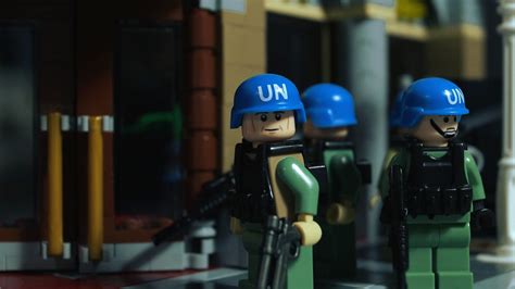 Lego Un Blue Helmet Peacekeepers Some Blue Helmets Of The Flickr