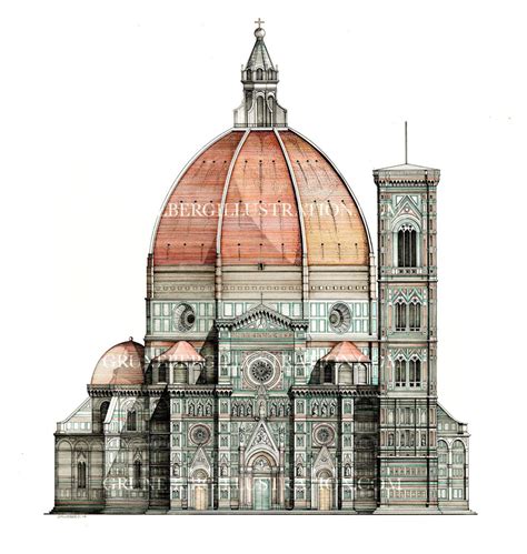 Firenze Santa Maria Del Fiore Rm 2020 05 31 Disegno Di Architettura