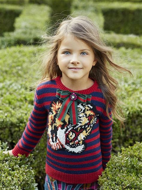 A Look From The Gucci Childrens Spring Summer 2017 Collection Moda