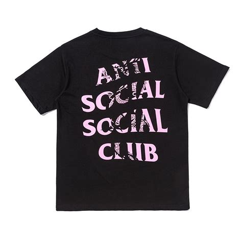 Camiseta Anti Social Social Club Preta 1988 Boutique Zeroum