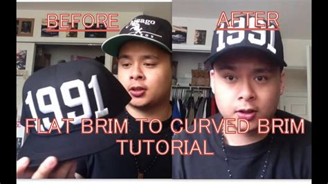 How To Turn Flat Brim Hats Into Curved Brim Hats Easiest And Fastest
