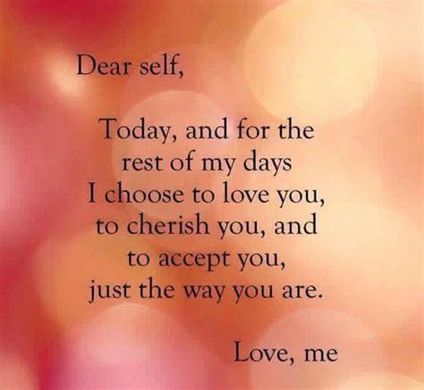 Dear Self Dear Self Self Love The Way You Are Love You Mental
