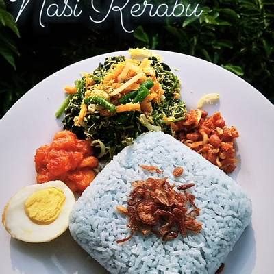 Kacang Bunga Nasi Kerabu Biru Bentleytaromoss