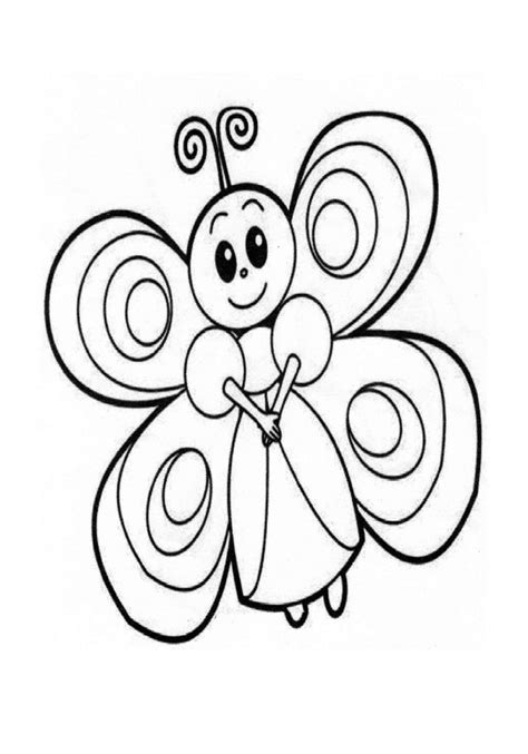 Click on butterfly coloring pictures below to go to the printable butterfly coloring page. Butterfly Coloring Page - Preschool and Kindergarten