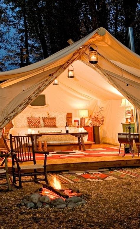become one with nature in jackson hole this is my kind of camping glamour camping glamping