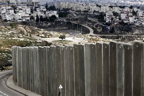 Israels New Wall Separates Palestinians From Their Farmland Middle