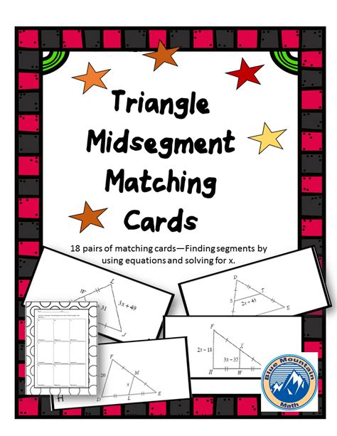 Midsegment Of A Triangle Worksheet 5 1 Try This Sheet