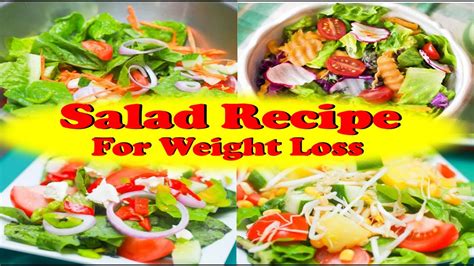 Weight Loss Salad Recipe Salad Diet Plan For 2 Weeks Youtube