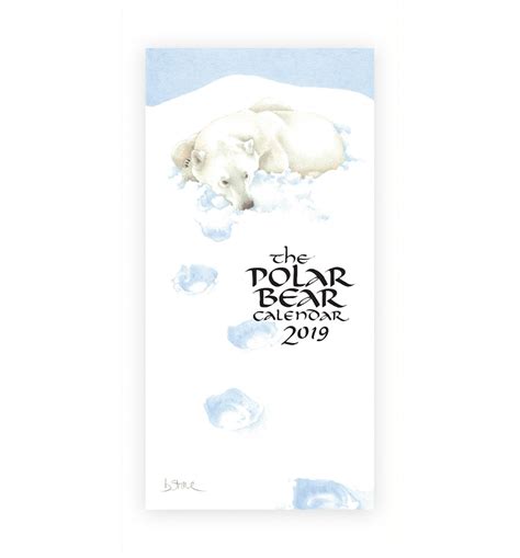 2019 Polar Bear Calendar The Polar Bear Gallery