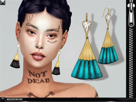 Earrings No Set Collection The Sims 4 P2 Sims4 Clove Share Asia