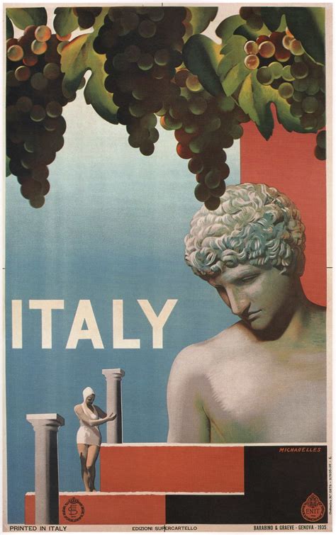 Vintage Poster Italy 1935