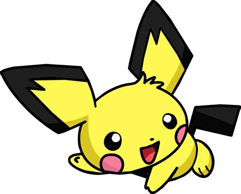 Pichu's strongest moveset is thunder shock & thunderbolt and it has a max cp of 473. Pichu | Pichu, Pichu pokemon, Pikachu