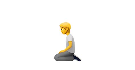 🧎 Person Kneeling Emoji — Meanings Usage And Copy