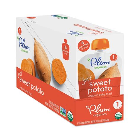 When my second son was born, i wanted to be able to introduce him to peanuts and tree nuts as a baby (early and often) in my case without putting my older son, who has severe food allergies, at risk. Just Sweet Potato Baby Food Stage 1 by Plum Organics ...