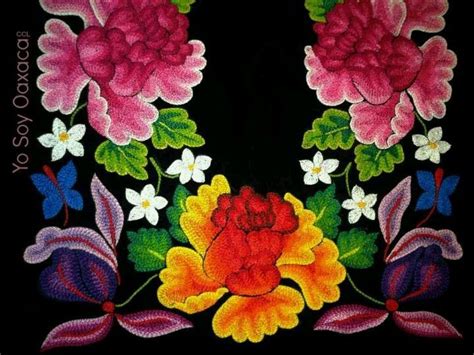 Mexican Embroidery Folk Embroidery Embroidery Fashion Ribbon Embroidery Embroidery Patterns